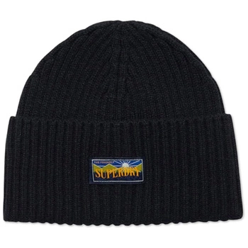 Czapka damska Superdry Vintage Radar 2.0 beanie zimowa granatowa