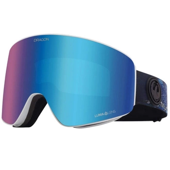 Gogle narciarskie Dragon PXV Snow Blue Ion + Amber