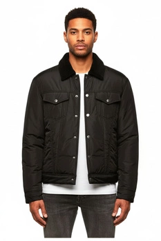 Kurtka męska Diesel W-Jorge ocieplana czarna