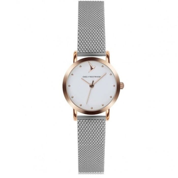 Zegarek damski Emily Westwood Mini złoty srebrny bransoleta mesh