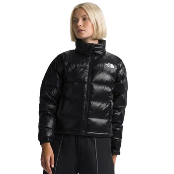 Kurtka damska The North Face 200 Retro Nuptse puchowa czarna
