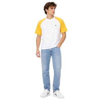 Koszulka męska Lacoste klasyczna t-shirt biała r. S
