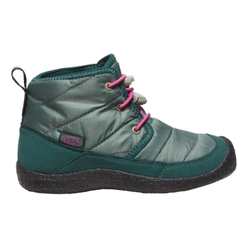 Buty dziecięce Keen Howser II Chukka WP ocieplane wodoodporne zielone