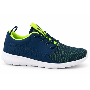 Buty damskie Superdry Scuba Sport Runner sportowe niebieskie  r. 41