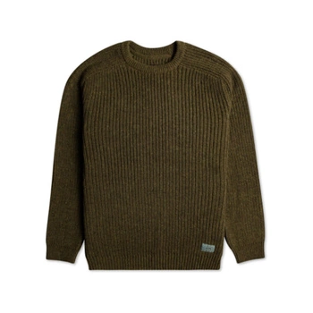 Sweter męski Billabong Harbour Rib wełniany klasyczny khaki