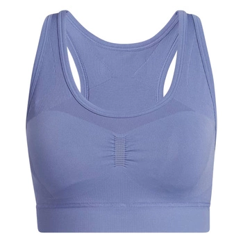 Biustonosz damski Adidas Studio Victory top sportowy niebieski r. S