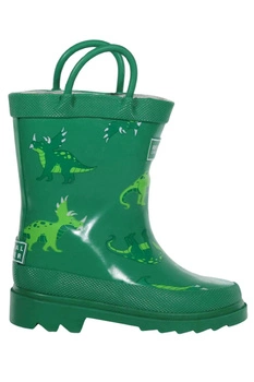 Kalosze dziecięce Regatta Minnow gumowce w dinozaury