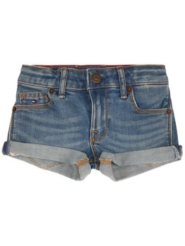 Spodenki dziecięce Tommy Jeans Nora krótkie jeansowe