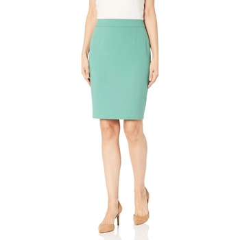 Spódnica damska Calvin Klein Lux Straight ołówkowa miętowa