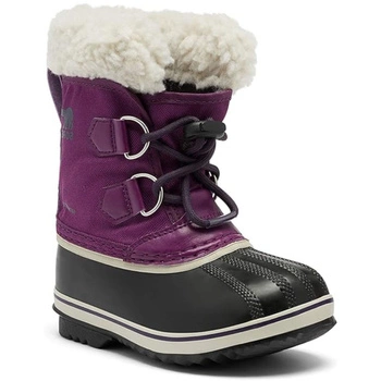 Buty dziecięce Sorel Yoot Pac ocieplane śniegowce zimowe fioletowe r. 25