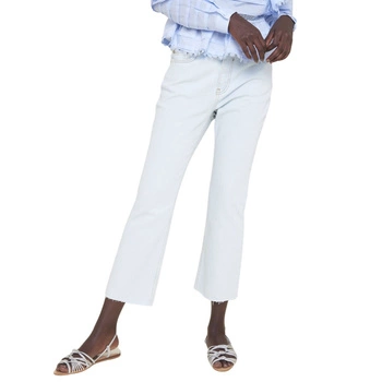 Spodnie damskie Silvian Heach Padma jeansowe z wysokim stanem