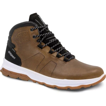 Buty męskie Grisport trekkingowe skórzane wysokie brązowe
