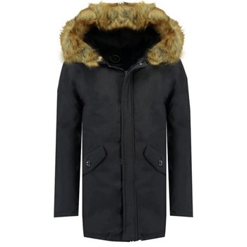 Kurtka młodzieżowa Canadian Peak Bagweak parka zimowa granatowa