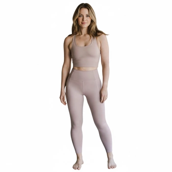 Legginsy damskie Girlfriend Collective Compressive Quartz z wysokim stanem