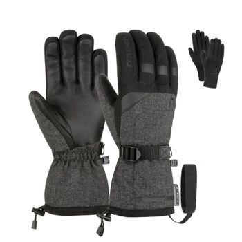 Rękawice unisex Reusch Reusch Sid Triple Sys R-TEX® XT Touch-Tec narciarskie skórzane