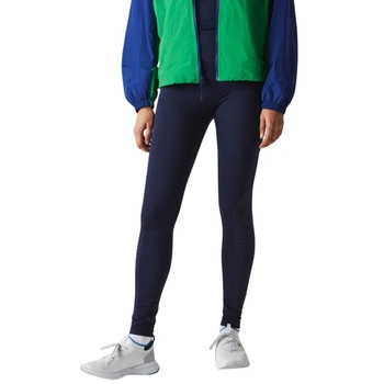 Spodnie damskie Lacoste sportowe treningowe legginsy granatowe r. XS
