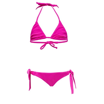 Strój kąpielowy młodzieżowy Sundek Mini Yuma dwuczęściowy różowy