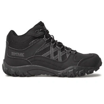 Buty męskie Regatta Edgepoint Mid trekkingowe wodoodporne czarne r. 47