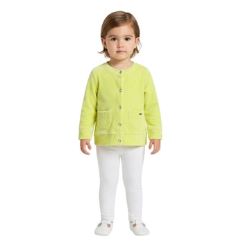 Bluza niemowlęca Mayoral cienka dziewczęca żółta r. 68