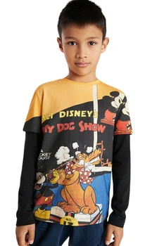 Bluzka dziecięca Desigual Disney Myszka Miki Retro 2w1 r. 98