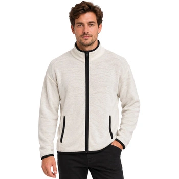 Sweter męski Tommy Hilfiger kargidan zasuwany ecru r. M