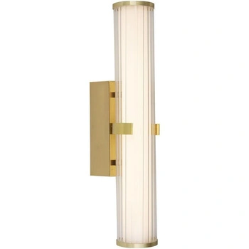 Lampa ścienna Searchligh złoty kinkiet LED