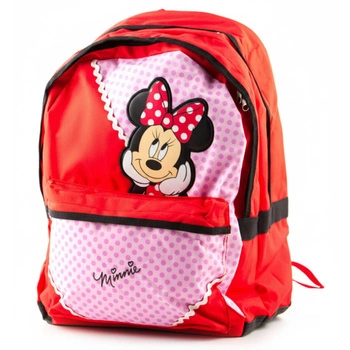 Plecak Disney Myszka Minnie miejski szkolny 27L czerwony