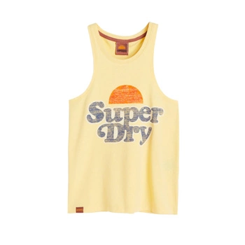 Koszulka damska Superdry Vintage Cooper Classic tank top żółta