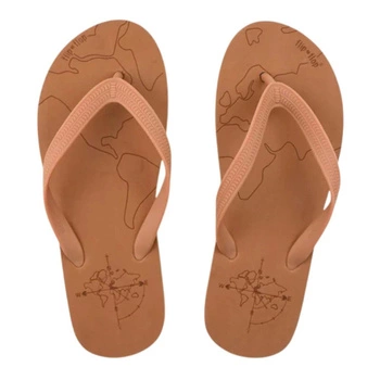 Klapki męskie Flip Flop Originals Travel japonki lekkie brązowe
