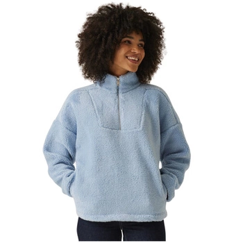 Bluza damska Regatta Zeeke poral z suwakiem niebieska