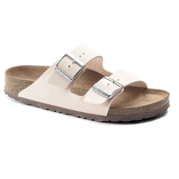 Klapki damskie Birkenstock Arizona BS birko-flor vegan jasno różowe r. 41