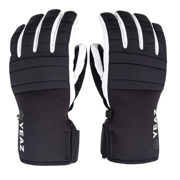 Rękawice damskie Yeaz Ridin narciarskie wodoodporne czarne