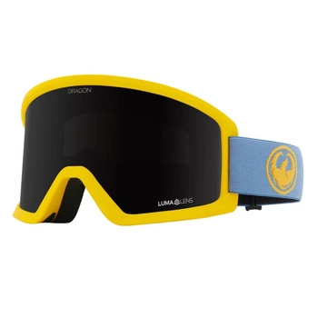 Gogle narciarskie Dragon DX3 L OTG snowboardowe cat. S2 żółto-niebieskie