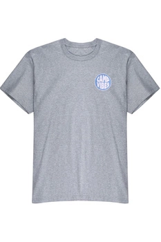 Koszulka męska Poler Camp Vibes bawełniana szary