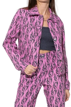 Kurtka damska Local Heroes Tribal Love Pink katana