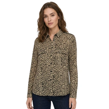 Koszula damska Le Temps des Cerises klasyczna w panterkę