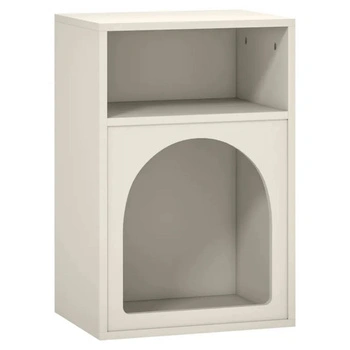 Szafka nocna Adapta Blue z półką beżowa MDF 61 x 40 cm