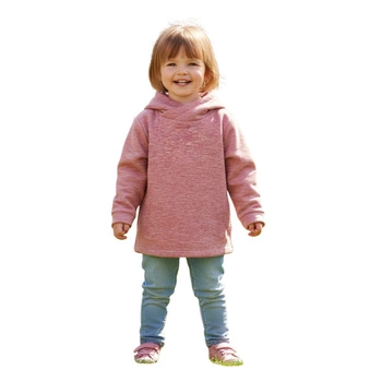 Bluza dziewczęca Regatta Kacie z kapturem różowa z polarem