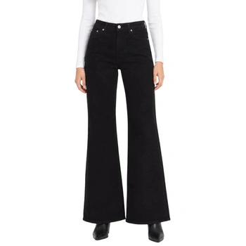 Spodnie damskie Zara flare sztruksowe czarne r. 38