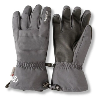 Rękawice męskie Dare2b narciarskie wodoodporne szare