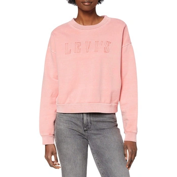 Bluza damska Levi's Diana Crew bawełniana różowa