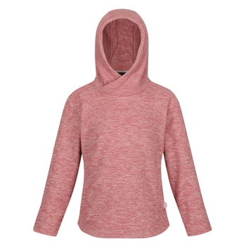 Bluza dziewczęca Regatta Kacie z kapturem różowa z polarem