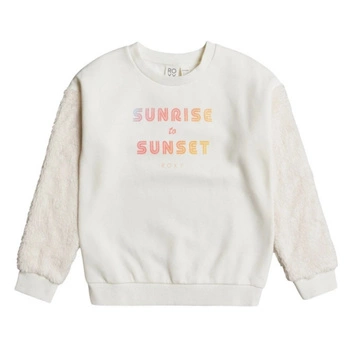 Bluza dziewczęca ROXY Get Loud sportowa ecru
