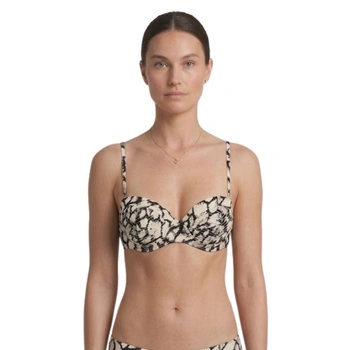 Góra od stroju RVCA vintage push-up z fiszbinami r. S
