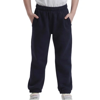 Spodnie dzieciece unisex Fruit of the Loom dresowe granatowe r. 128