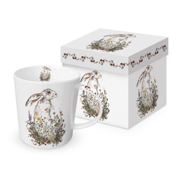 Kubek PPD Wielkanocny z zajączkiem ceramiczny w pudełku prezentowym