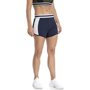 Spodenki damskie Puma Varsity sportowe krótkie granatowe r. S