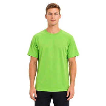Koszulka męska Fruit of the Loom sportowa zielona t-shirt r. XXL