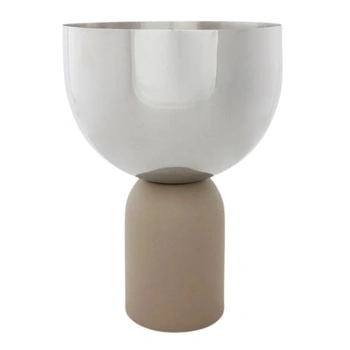 Doniczka Aytm Torus Flowerpot stan nierdzewna srebrna