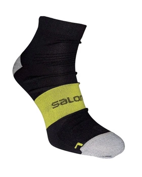 Skarpety sportowe Salomon Sonic Pro czarny seledynowy